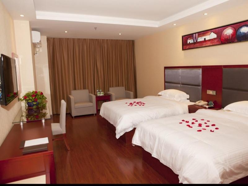 Greentree Inn Hainan Haikou Hainan College Of Vocation And Technique Jinniu Road Business Hotel Eksteriør bilde